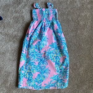 Lilly Pulitzer girls sun dress. Excellent condition worn 1X. Size 5